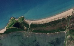 The coastal area is home to turtle and bird species