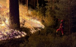 Officials have been forced to evacuate 1,200 people