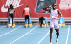 Noah Lyles won the men's 100m at the US athletics championships in a season-leading 9.79sec