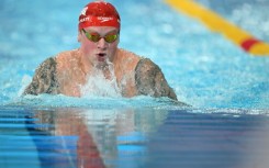 Englands's Adam Ramsay-Peaty in action at the Commonwealth Games