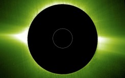 The Sun's corona in an image taken by the Solar Orbiter probe