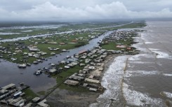 The Nigerian village of Ayetoro is disappearing into the Atlantic Ocean