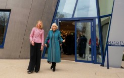 Britain's Queen Camilla has spoken about how 'difficult' it was not to reveal that her husband, King Charles III, had been diagnosed with cancer when she opened 'Maggie's Royal Free' in 2024