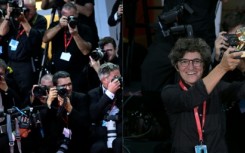 George Clooney's photograph of AFP photographer Tiziana Fabi, which she said was good enough that AFP should consider hiring him