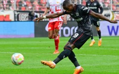 Moussa Diaby during his first Bayer Leverkusen stint.