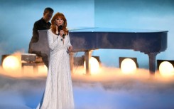 Country singer Reba McEntire performed a tribute to Dolly Parton at the Emmys