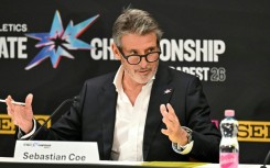 World Athletics president Sebastian Coe said the sport was 'woven into the fabric' of Kenya