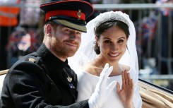 Prince Harry and his wife Meghan, before they fell out of love with royal life
