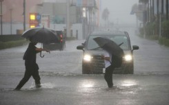Typhoon Dujuan brought heavy rainfall and landslides in the Chiba and Kanagawa prefectures near Tokyo