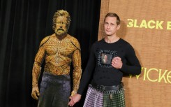 Alexander Skarsgard said the costume and makeup for his 'Wicker' character caused him claustrophobia at first