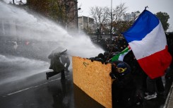The government said police faced an 'extremely elevated level of violence' during the clashes