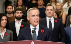 Canadian Prime Minister Mark Carney announces a federal investment of up to C$1.6 billion (US$1.14 billion) in artificial intelligence company Cohere
