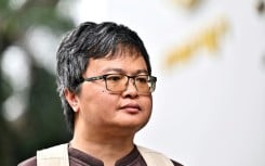 Human rights lawyer Arnon Nampa was convicted on a fresh count of lese majeste, the strict law that shields the Thai royal family from criticism