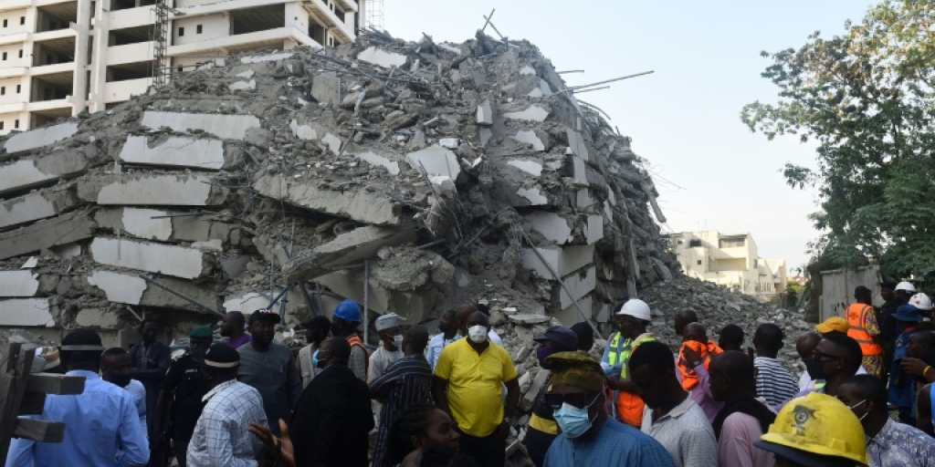 At least three dead, more trapped after Lagos high-rise collapse - Vimarsana News