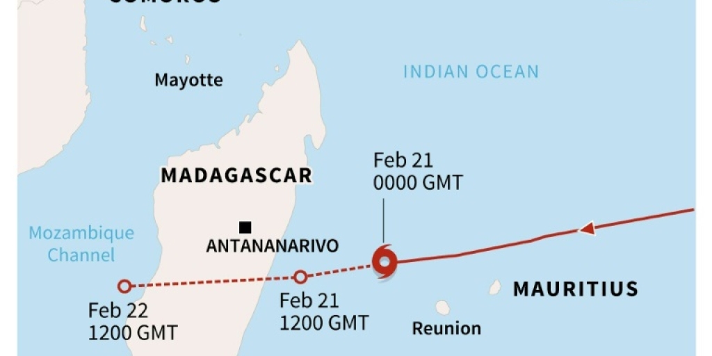 Cyclone Freddy hits Madagascar, 4 killed - Vimarsana News