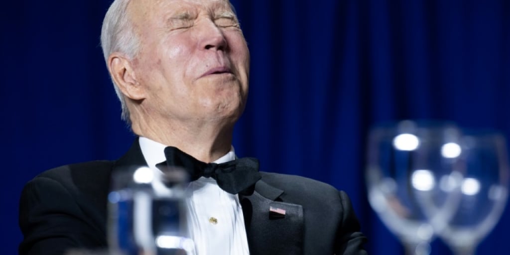 I call it being seasoned Biden laughs off age gags at comedy roast