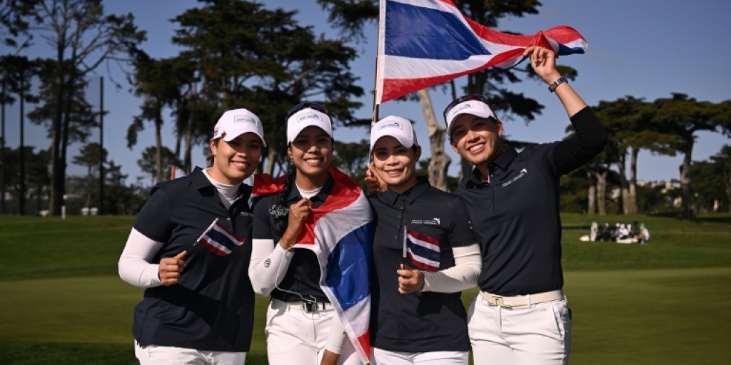 Thailand women beat Australia to win LPGA International Crown